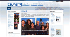 Desktop Screenshot of chavi-id.org