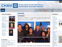 Tablet Screenshot of chavi-id.org